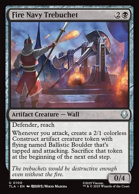 Fire Navy Trebuchet 100/296