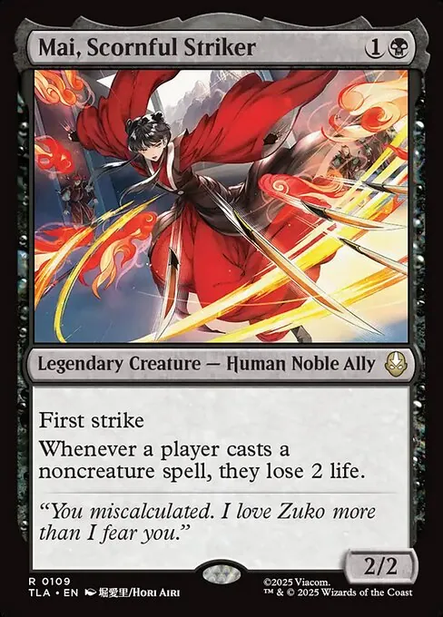Mai, Scornful Striker 109/296