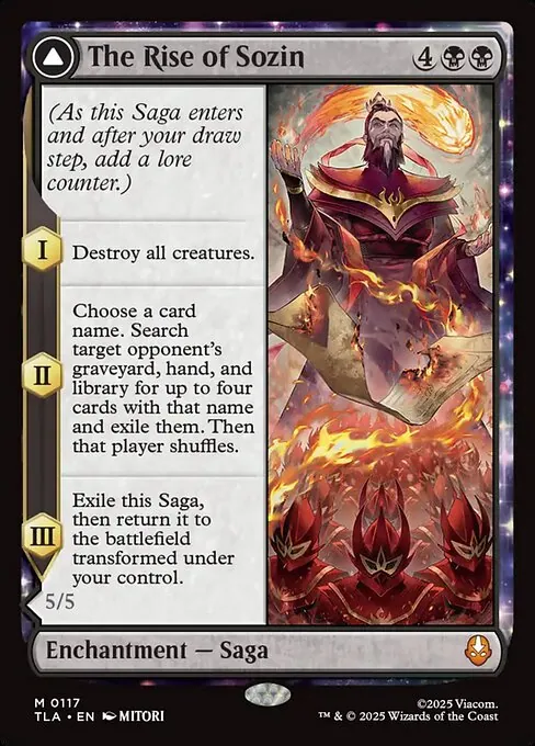 The Rise of Sozin // Fire Lord Sozin 117/296