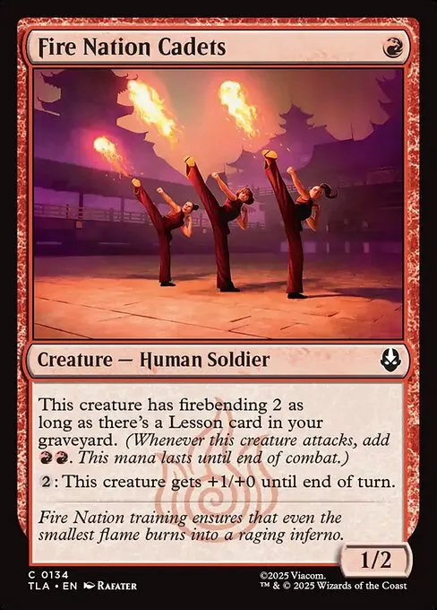 Fire Nation Cadets 134/296