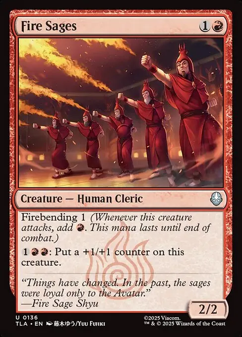 Fire Sages 136/296