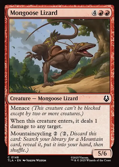 Mongoose Lizard 148/296