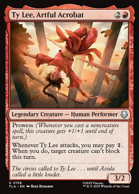Ty Lee, Artful Acrobat 158/296