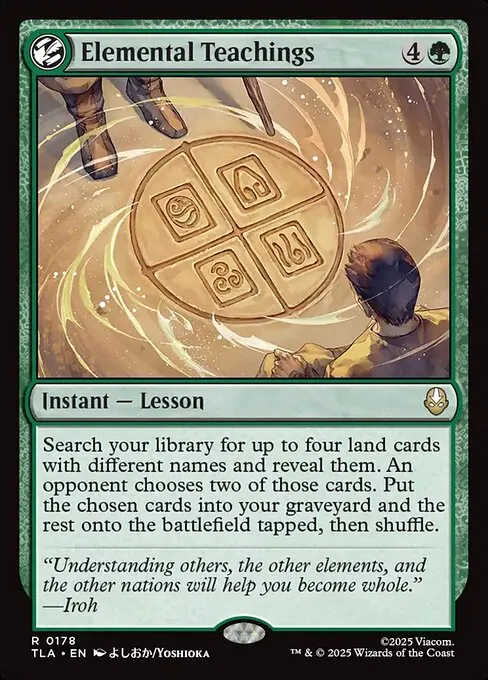 Elemental Teachings 178/296