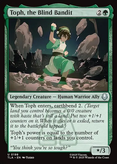 Toph, the Blind Bandit 198/296