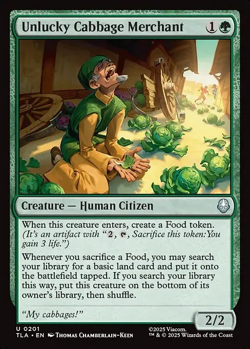 Unlucky Cabbage Merchant 201/296