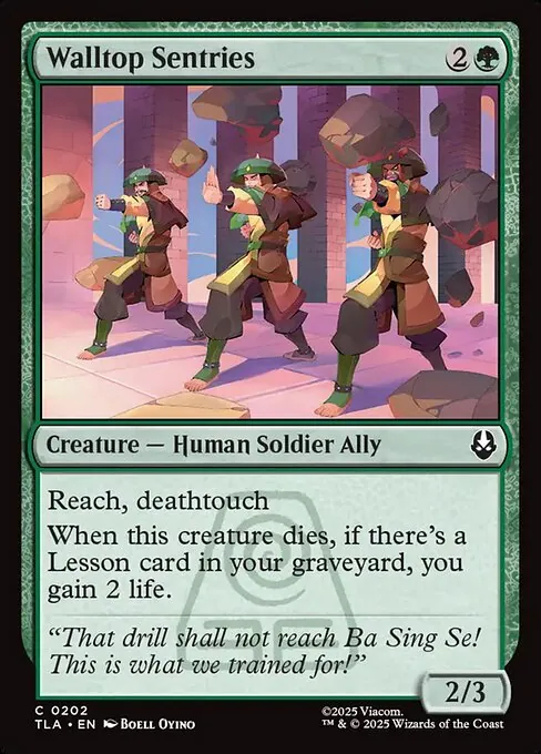 Walltop Sentries 202/296