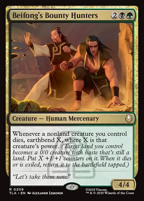 Beifong's Bounty Hunters 209/296