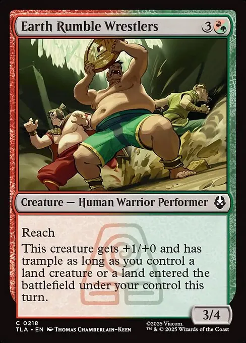 Earth Rumble Wrestlers 218/296
