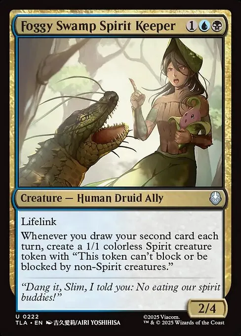 Foggy Swamp Spirit Keeper 222/296