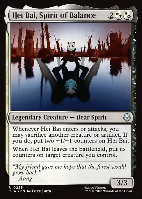 Hei Bai, Spirit of Balance 225/296