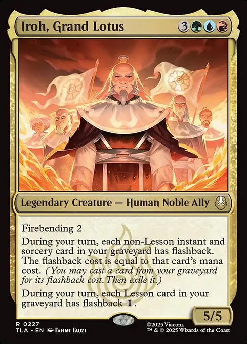 Iroh, Grand Lotus 227/296