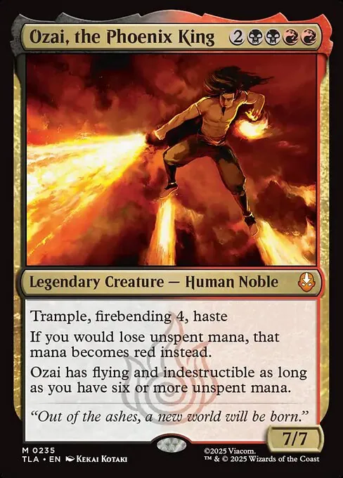Ozai, the Phoenix King 235/296