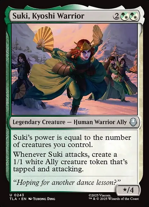 Suki, Kyoshi Warrior 243/296