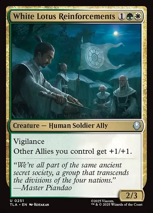 White Lotus Reinforcements 251/296