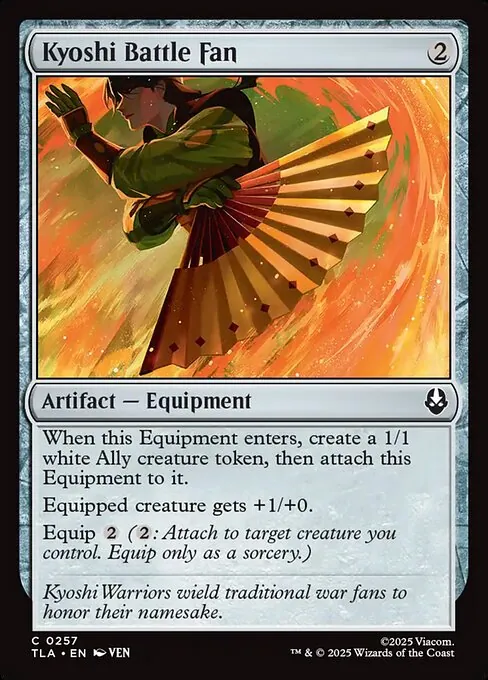Kyoshi Battle Fan 257/296