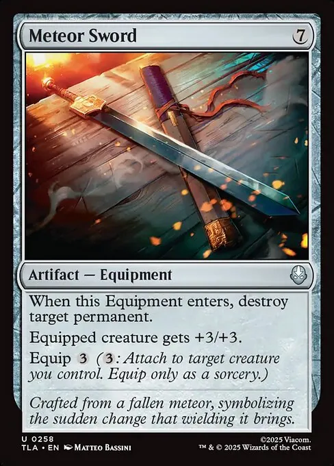 Meteor Sword 258/296