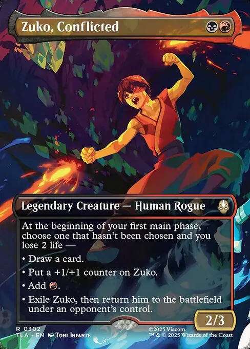 Zuko, Conflicted 302/296