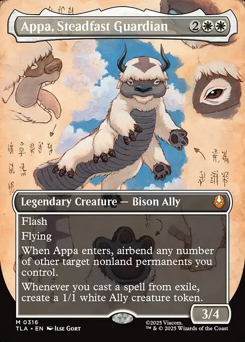 Appa, Steadfast Guardian 316/296