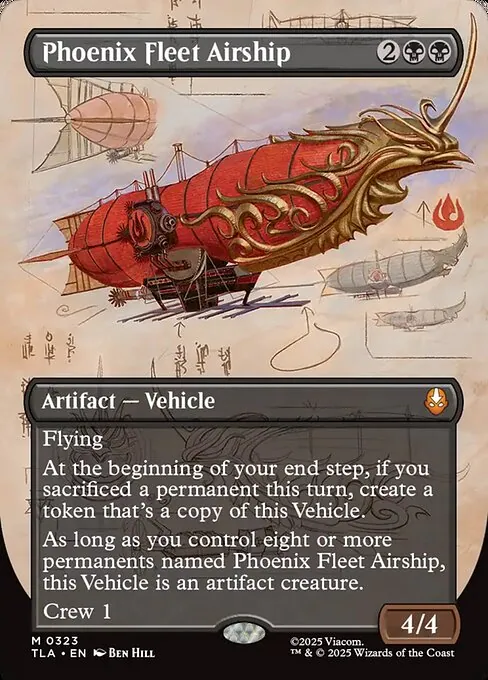 Phoenix Fleet Airship 323/296