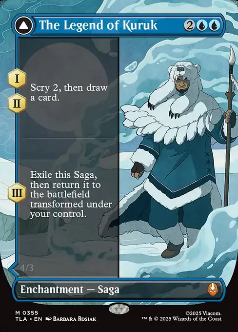 The Legend of Kuruk // Avatar Kuruk 355/296