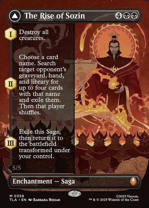 The Rise of Sozin // Fire Lord Sozin 356/296