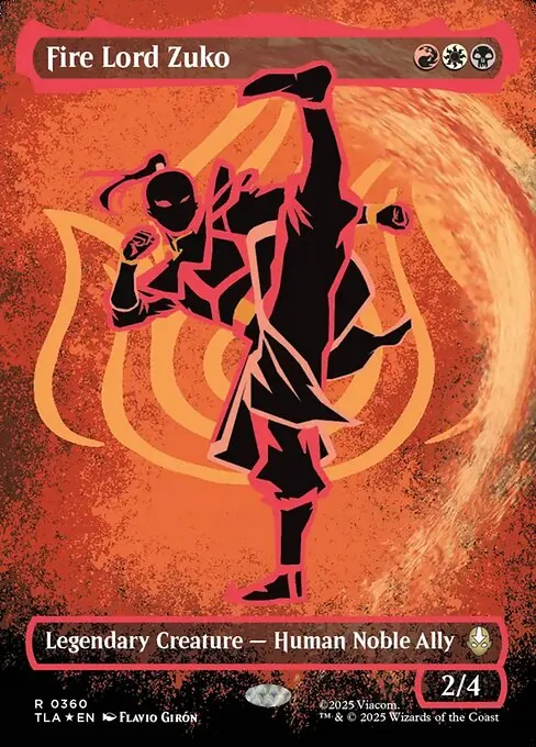 Fire Lord Zuko 360/296