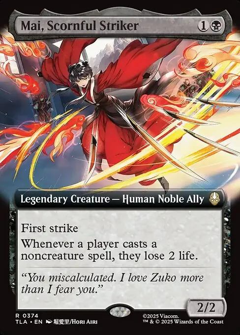 Mai, Scornful Striker 374/296