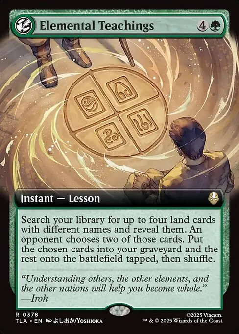 Elemental Teachings 378/296