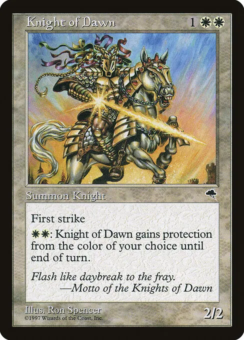 Knight of Dawn 026/357