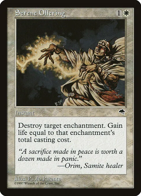 Serene Offering 040/357