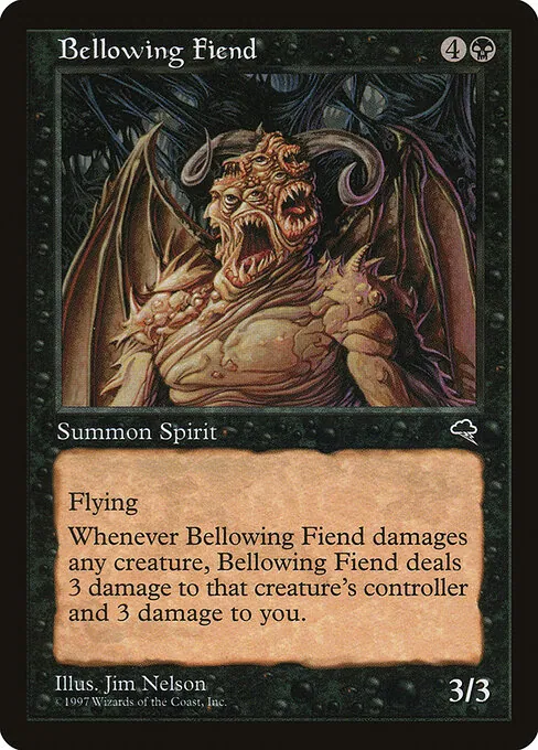 Bellowing Fiend 108/357