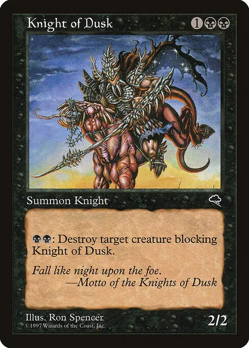 Knight of Dusk 140/357