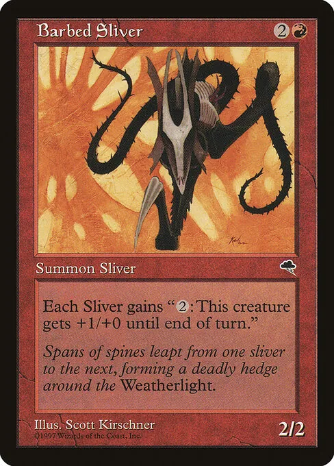 Barbed Sliver 163/357