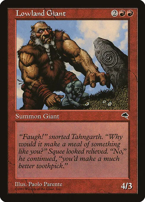 Lowland Giant 187/357