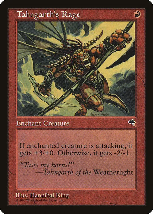 Tahngarth's Rage 209/357