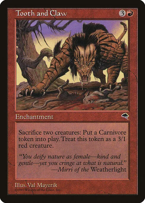 Tooth and Claw 210/357