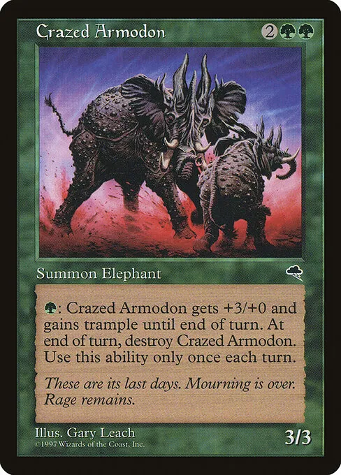 Crazed Armodon 220/357