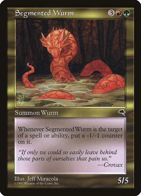 Segmented Wurm 269/357