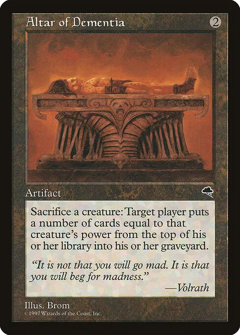 Altar of Dementia 276/357