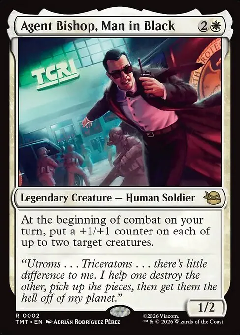 Agent Bishop, Man in Black 002/205