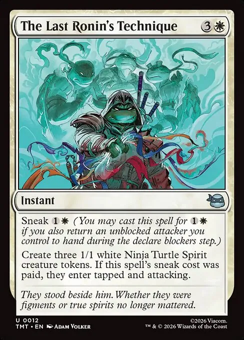 The Last Ronin's Technique 012/205