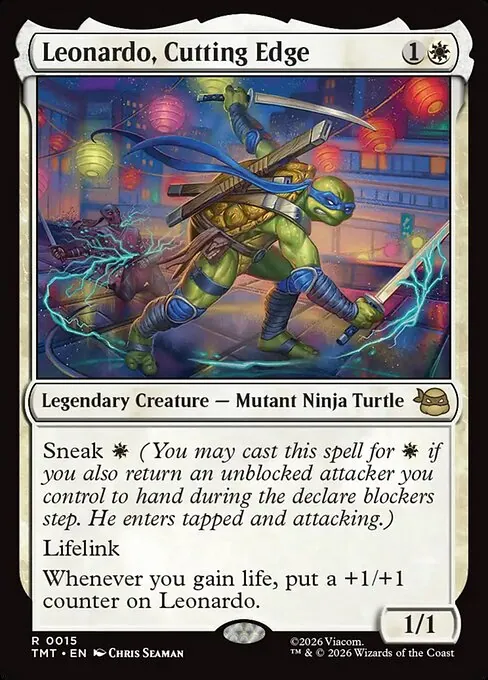 Leonardo, Cutting Edge 015/205