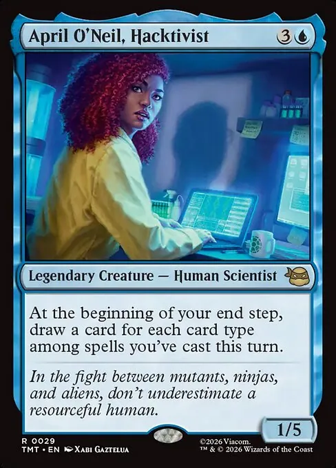 April O'Neil, Hacktivist 029/205