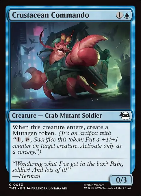 Crustacean Commando 033/205