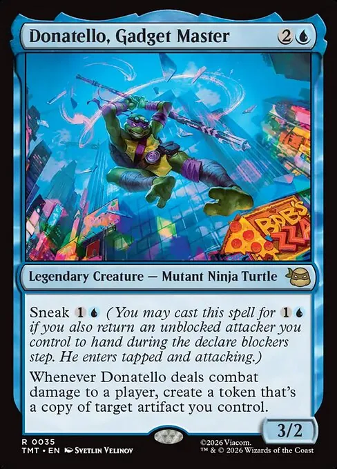 Donatello, Gadget Master 035/205