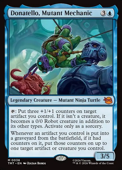 Donatello, Mutant Mechanic 036/205