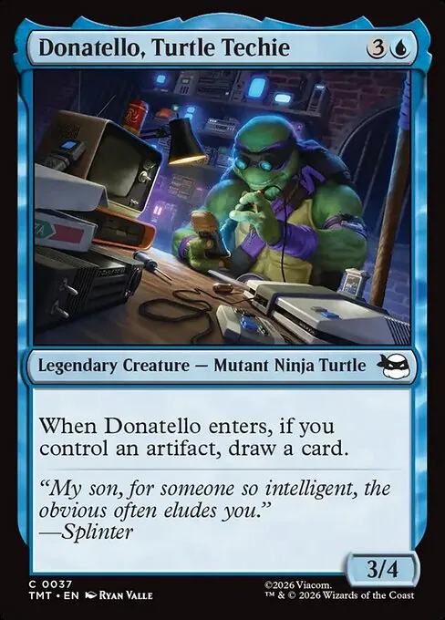Donatello, Turtle Techie 037/205