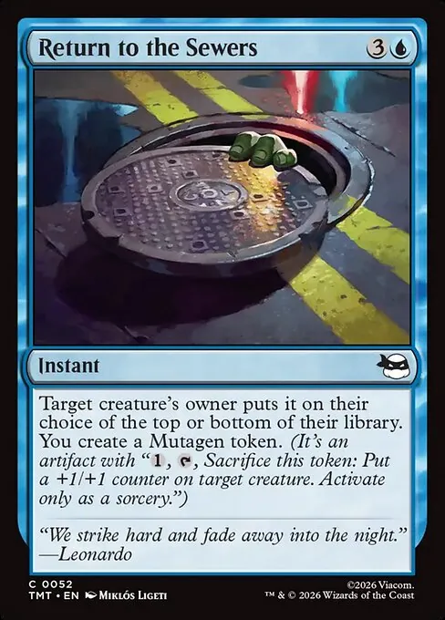 Return to the Sewers 052/205