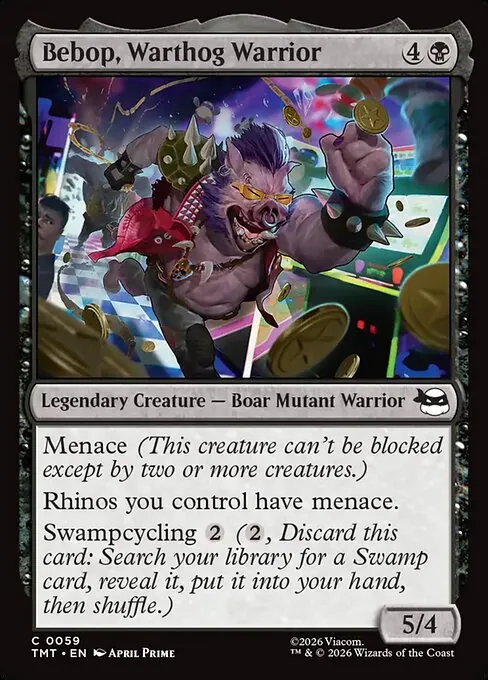 Bebop, Warthog Warrior 059/205